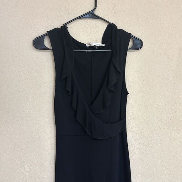Diane Von Furstenberg Black Midi Dress - Picture 5 of 6